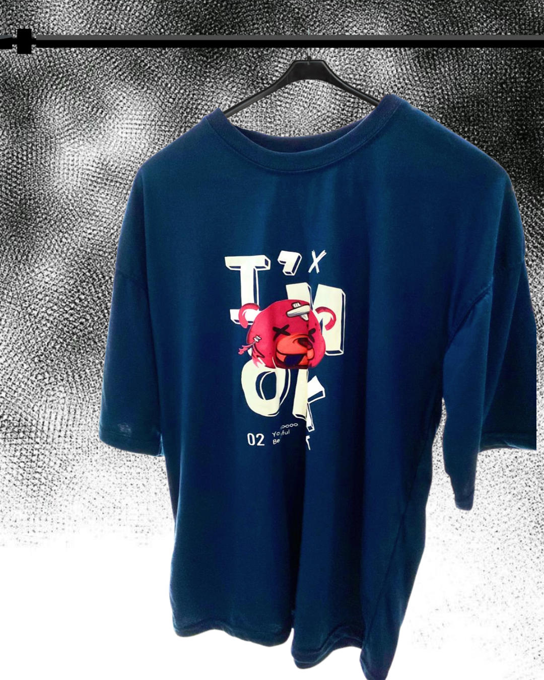 Bear with me—this oversized drip is serious
